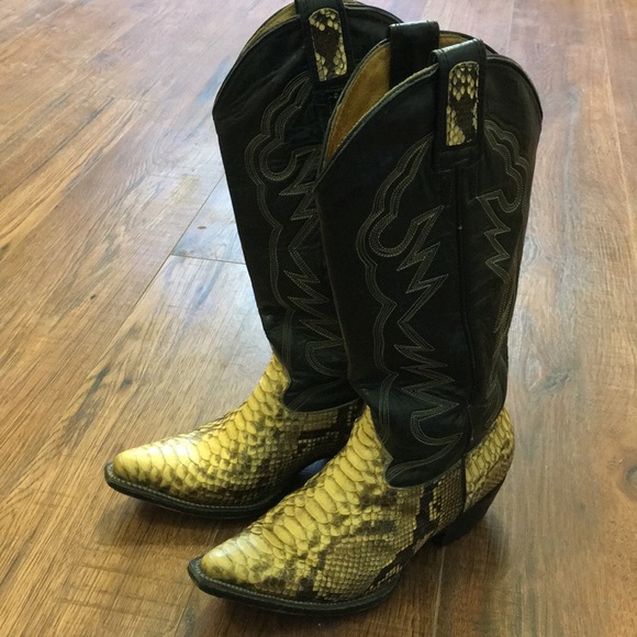 boys snake skin boots
